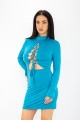 Dámske šaty 22306 Modrá | Fashion