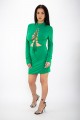Dámske šaty 22306 Zelená | Fashion
