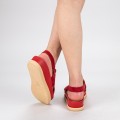 Dámske sandále G202 Červená | Mulanka