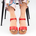 Dámske sandále WT006 Červená | Mei
