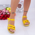 Dámske sandále LM305 Žltá | Mei