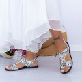 Dámske sandále XQJ5 Biely | Mei