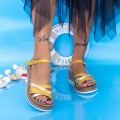 Dámske sandále CS109 Žltá | Mei