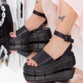 Dámske sandále JF3 Čierna | Mei