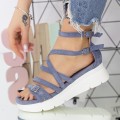 Dámske sandále HXS28 Modrá | Mei