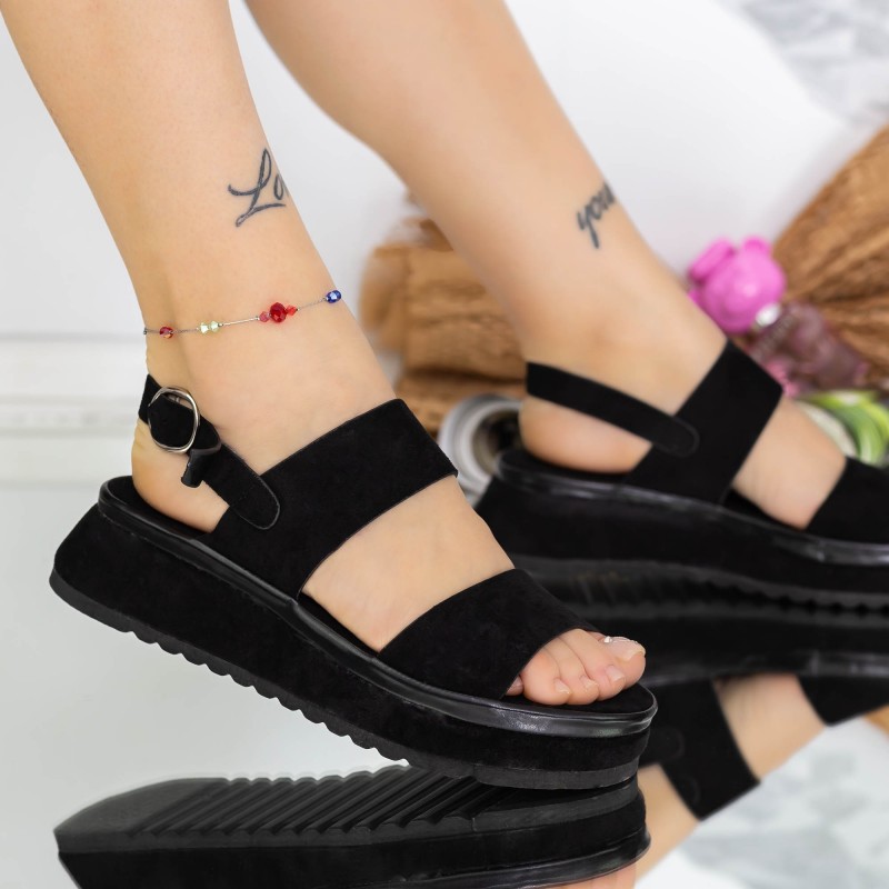 Dámske sandále YSD2 Čierna | Mei