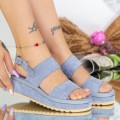 Dámske sandále YSD2 Modrá | Mei
