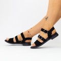 Dámske sandále LM366 Čierna | Mei