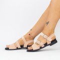 Dámske sandále LM366 Béžová | Mei