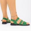 Dámske sandále LM366 Zelená | Mei
