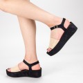 Dámske sandále na platforme 2017-19 Béžová | Mulanka