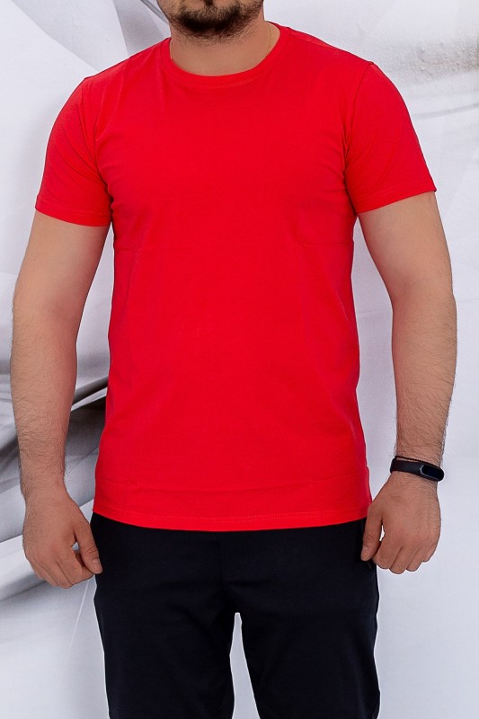 Pánske tričko D236 Červená | Fashion