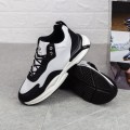 Pánske športové topánky 756 Biely-Čierna (M73) Fashion