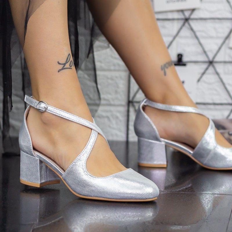 Podpätky 2YXD30 Strieborná » MeiMall.sk