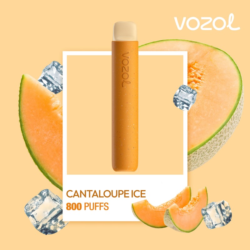 Jednorazová elektronická cigareta STAR800 CANTALOUPE ICE VOZOL