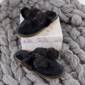 Domáce papuče pre ženy WF-2218 Čierna Fashion