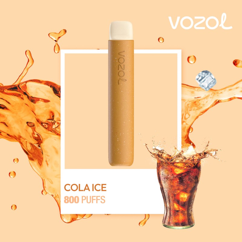 Jednorazová elektronická cigareta STAR800 COLA ICE VOZOL
