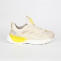 Pánske športové topánky T200 Biely-Žltá Mei