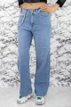 Dámske džínsy 50931 Modrá Fashion