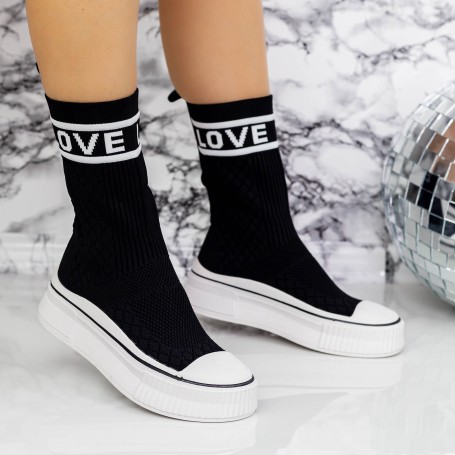 Dámske tenisky 99068 Čierna » MeiMall.sk