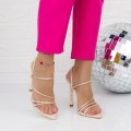 Dámske papuče na podpätku VK141 Ružová Botinelli