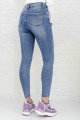 Dámske džínsy 90036 Modrá Mina