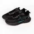 Pánske športové topánky HQ1883-1 Čierna-Zelená Fashion