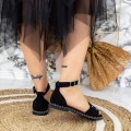 Dámske sandále na nízkom podpätku 2Y3 Čierna Mei