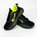 Pánske športové topánky HQ1892-5 Čierna-Zelená Fashion