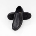 Pánske mokasíny PN2018 Čierna Maria Shoes