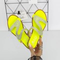 Dámske papuče s nízkou podrážkou 2HXS27 Žltá Mei