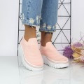 Dámske topánky na platforme 2W1 Ružová Mei