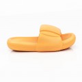 Dámske papuče s nízkou podrážkou 7166 Oranžová Fashion