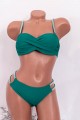 Dámske plavky P24-2 Zelená Gina Fashion