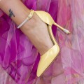 Ihlové topánky 3DC15 Žltá Mei