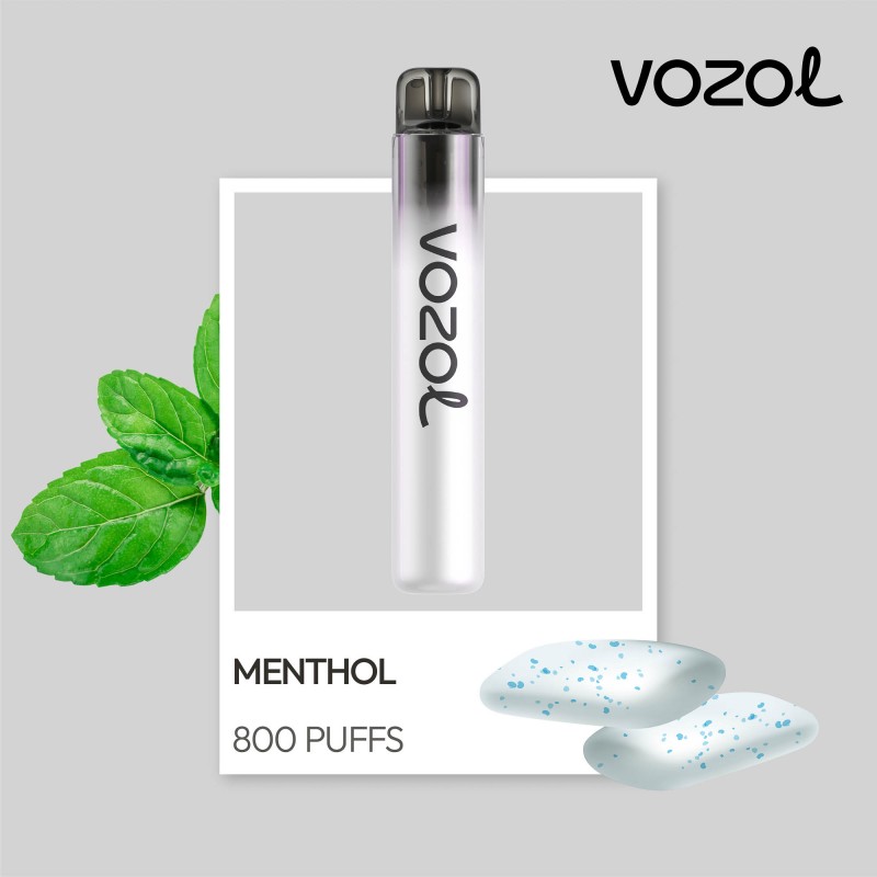 Jednorazová elektronická cigareta NEON800 MENTHOL VOZOL