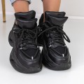 Dámske topánky na platforme 2150 Čierna Mei