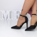 Ihlové topánky 3XKK10 Čierna Mei