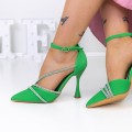 Ihlové topánky 3XKK22 Zelená Mei