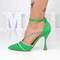 Ihlové topánky 3XKK22 Zelená Mei