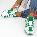 Dámska športová obuv 3WL7 Zelená Mei