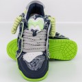 Pánske športové topánky 3WL38 Zelená Mei