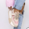 Dámske topánky na platforme 3SZ13 Ružová | Mei