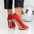 Ihlové topánky 3DC27 Červená | Mei