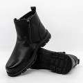 Pánska členková obuv 809-1A Čierna | Fashion