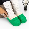 Domáce papuče pre ženy W-20 Zelená | Fashion