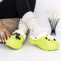 Domáce papuče pre ženy A241-2 Zelená | Fashion