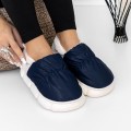 Domáce papuče pre ženy A-623 Námornícka modrá | Fashion