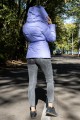 Dámska bunda G255 Lilac | Fashion