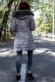 Dámska bunda G261 Tmavo šedá | Fashion